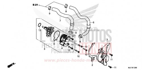 POMPE A EAU CBR650FAJ de 2018